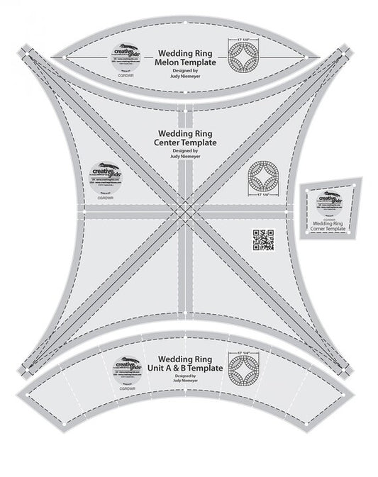 Creative Grids Wedding Ring Templates