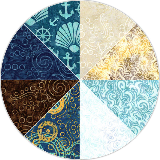 Q4 2026 Moonlit Currents in Riley Blake Sunken Treasure Fabric Bundles