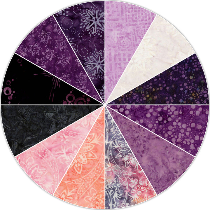 Q2 2026 Wedding Star Table Topper in Tonga Batiks Fabric Bundles