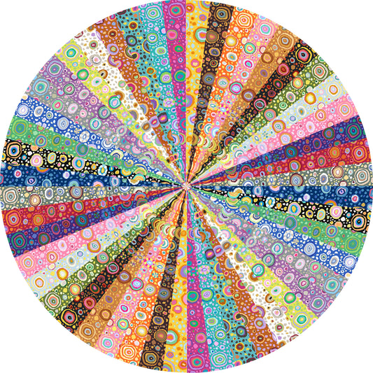 Q1 2027 Cappuccino A Party For 6 in Kaffe Strip Set