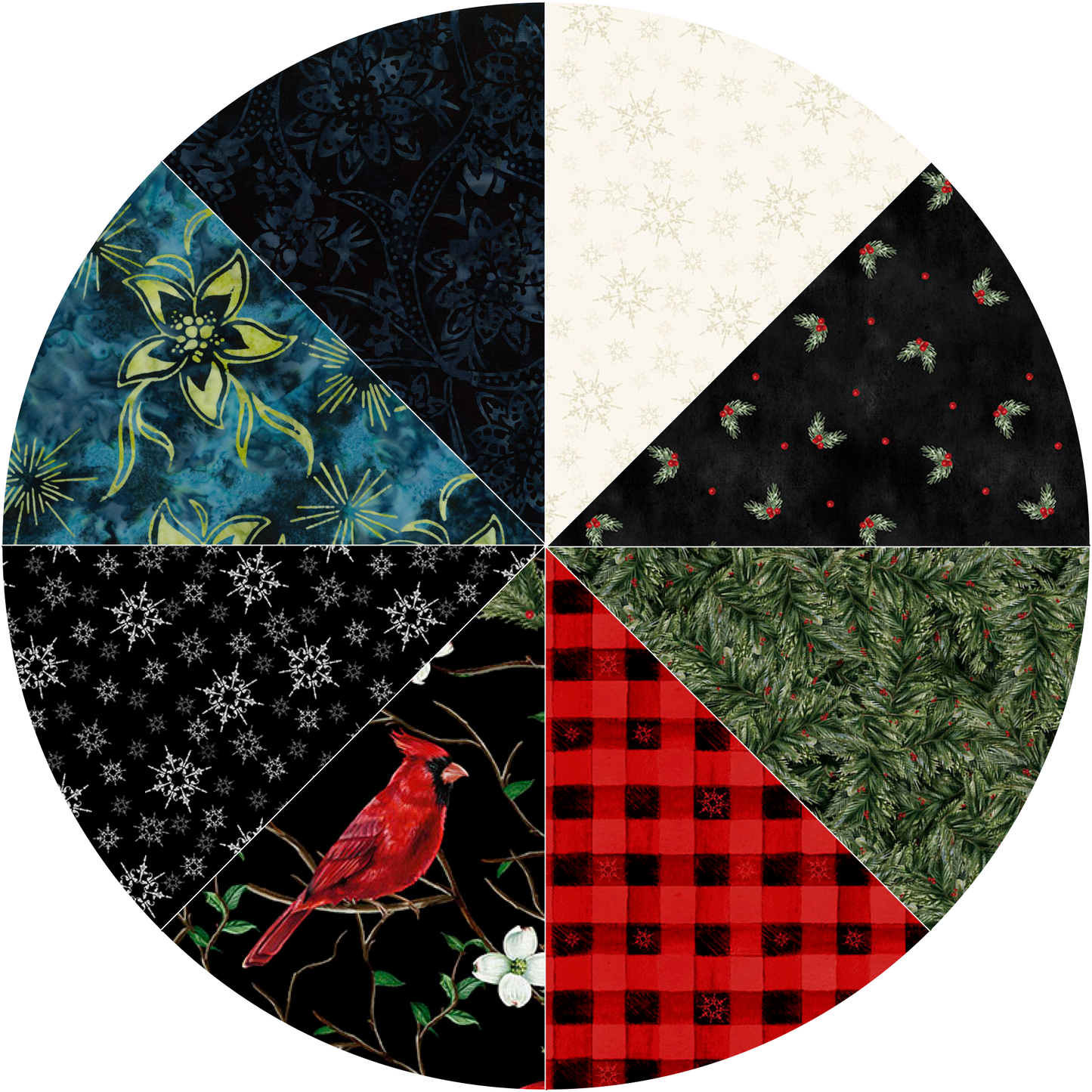 Q4 2027 Compass Rose in Lumin Fabric Bundles