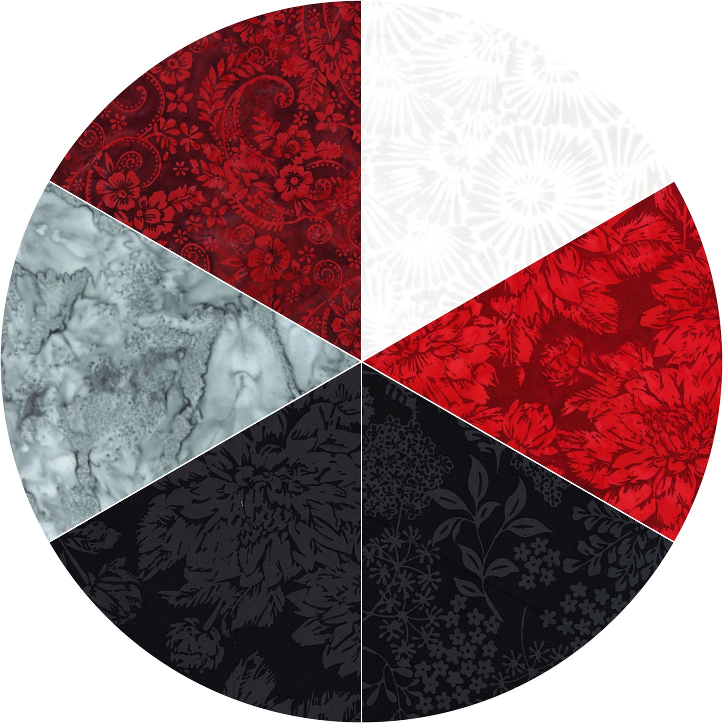 Q4 2027 Compass Rose in Hoffman Fabric Bundles