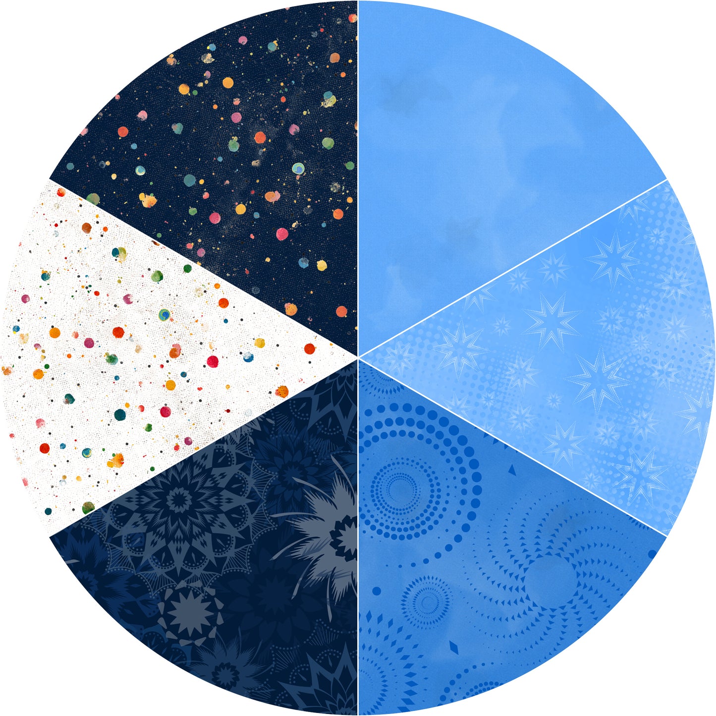 Q4 2027 Compass Rose in ColorStock Fabric Bundles