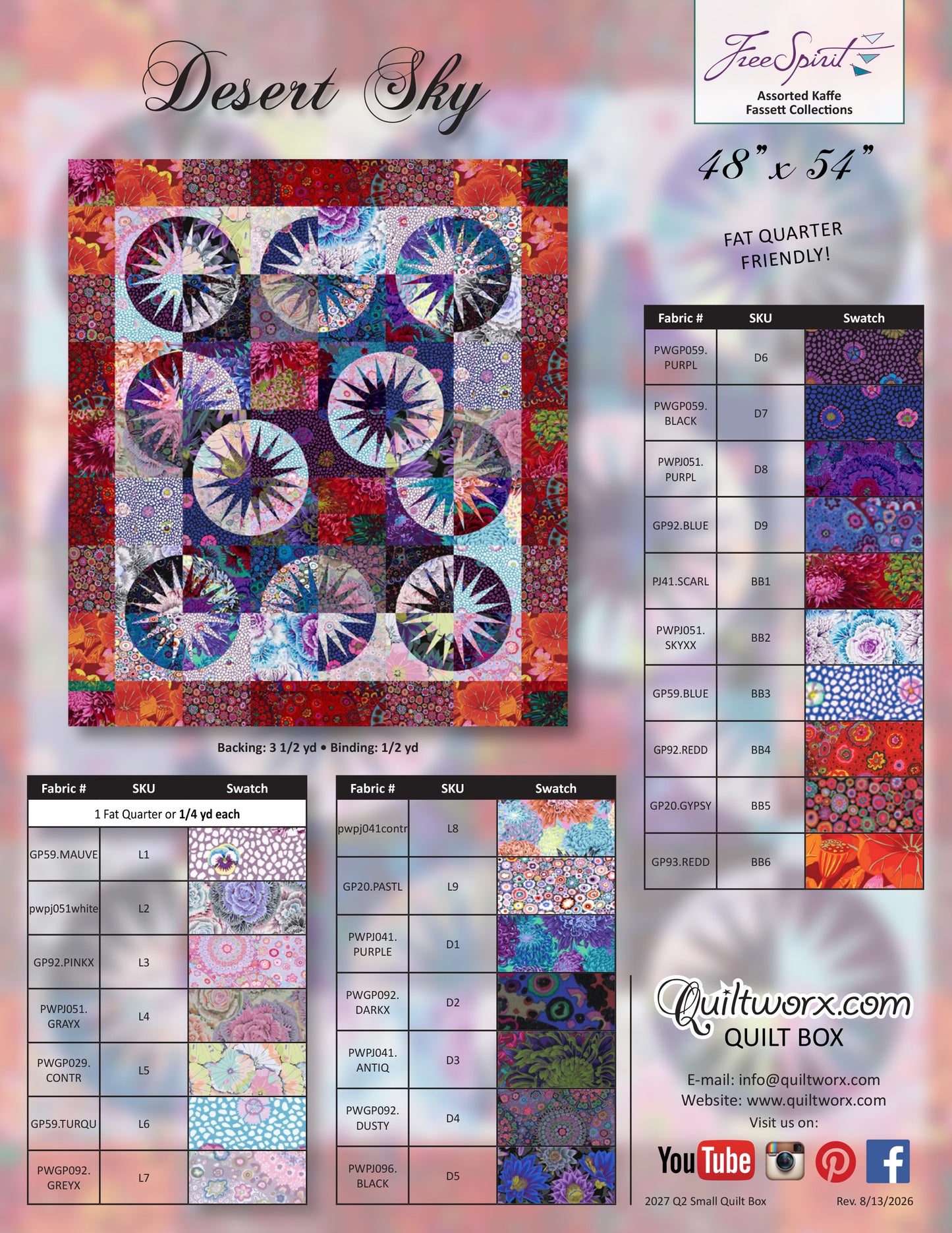 Q2 2027 / Desert Sky Full Kit and Pattern