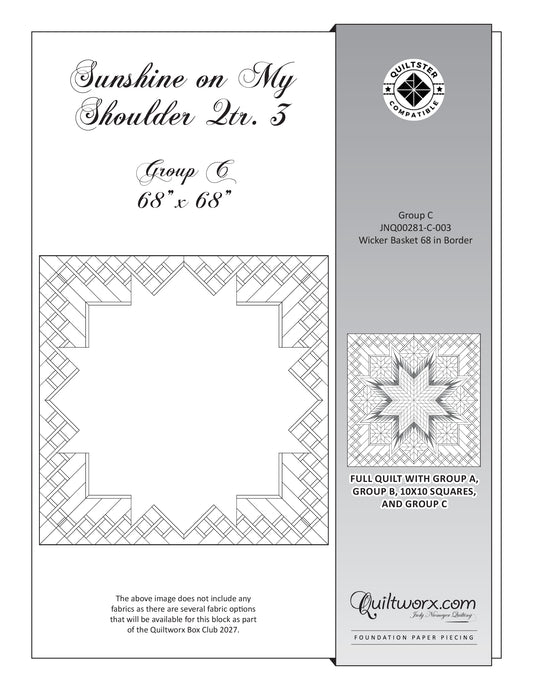 Q3 2027 / Sunshine on My Shoulder Q3 Fabric and Pattern