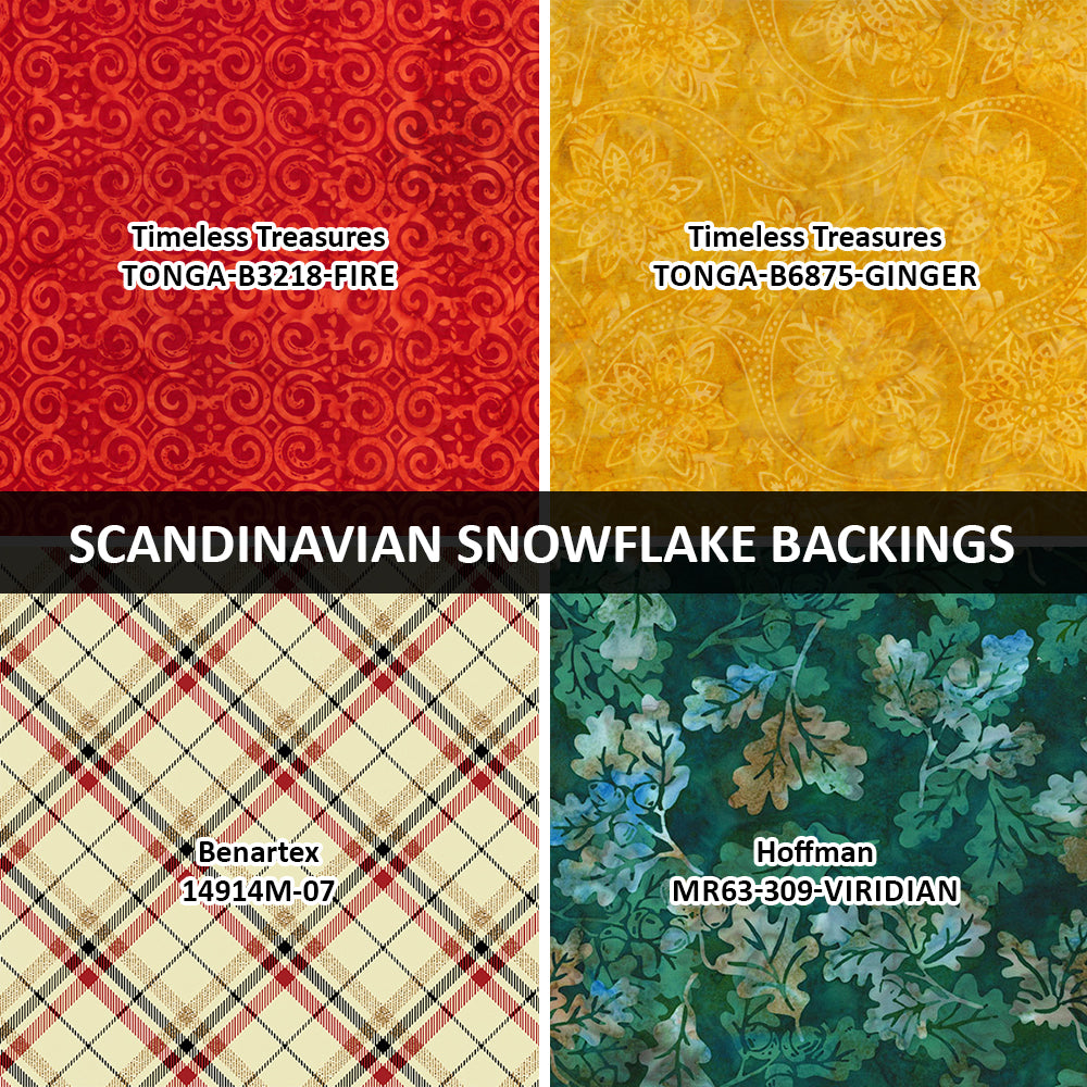 Q2 2025 / Scandinavian Snowflake Backing