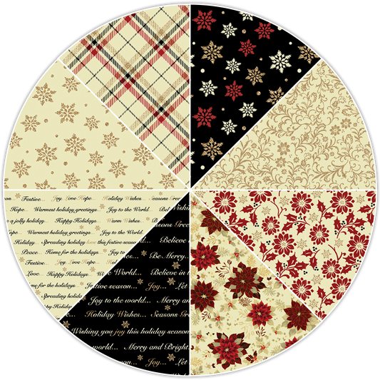 Q2 2025 Scandinavian Snowflake Benartex Fabric Bundles