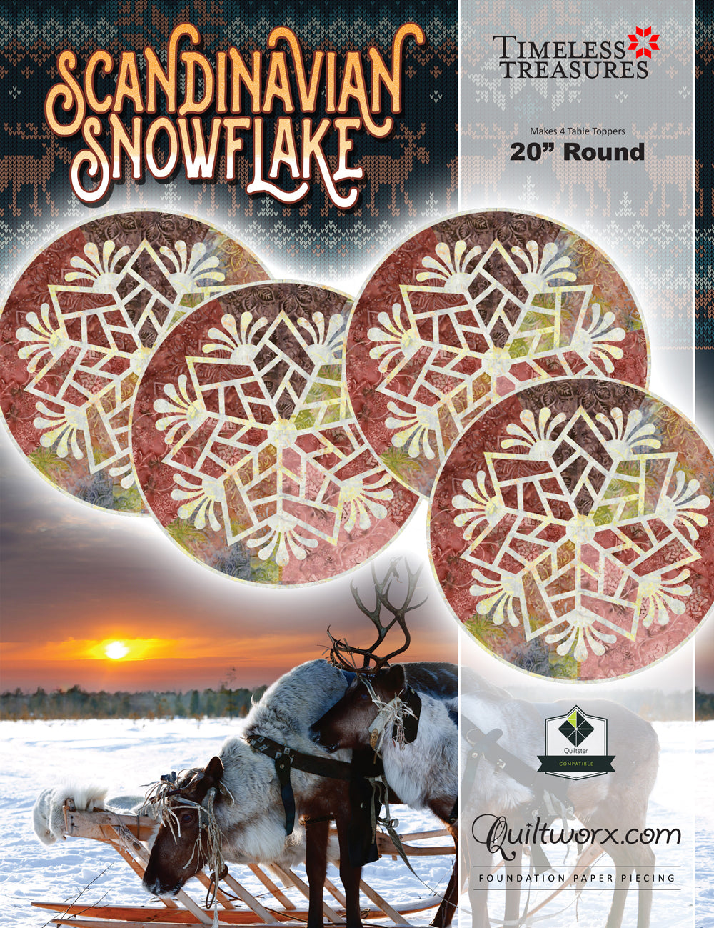 Q2 2025 / Scandinavian Snowflake Full Kit and Pattern