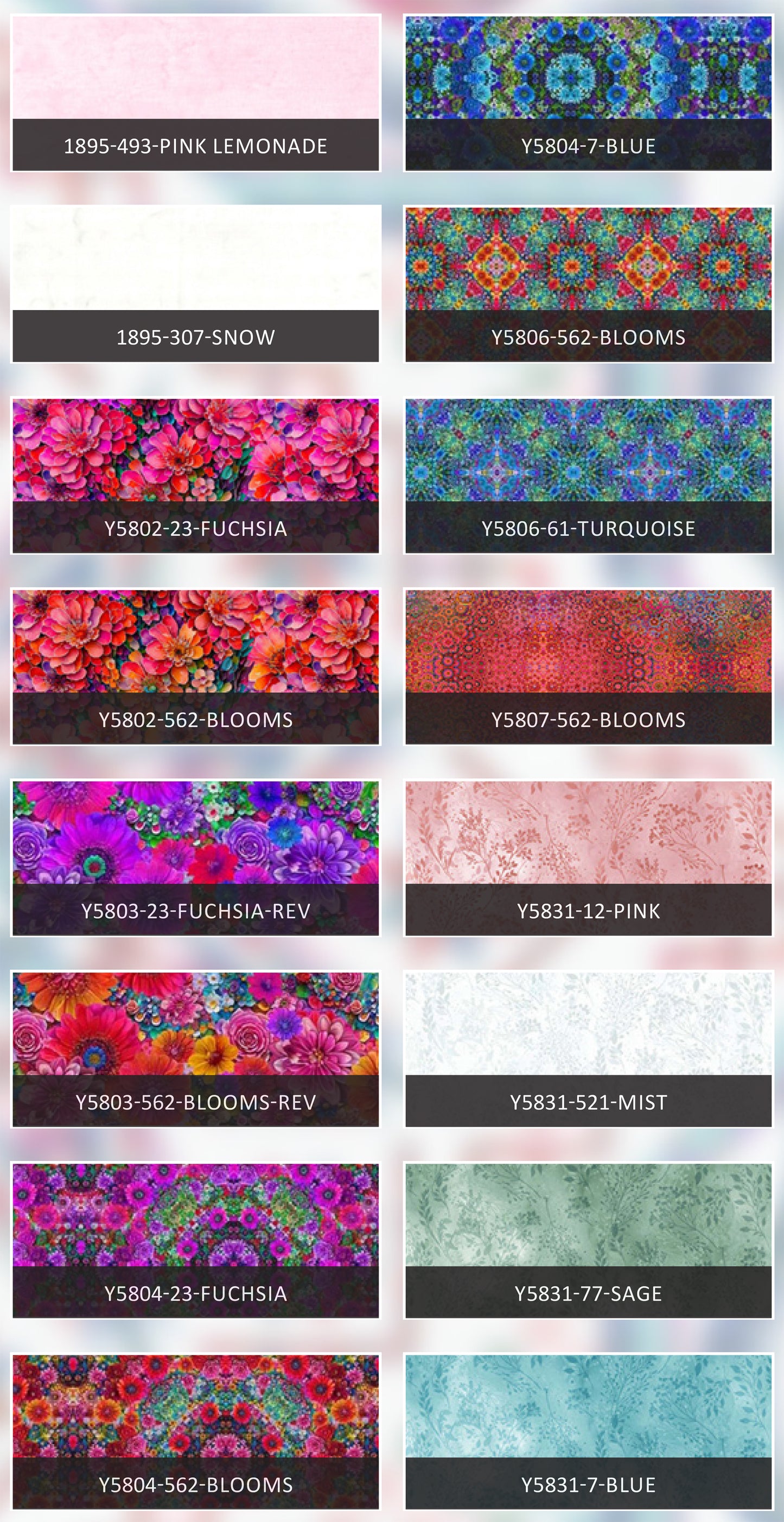Large Box 2027 Sunshine on My Shoulder Hoffman Bloom Fabric Bundles