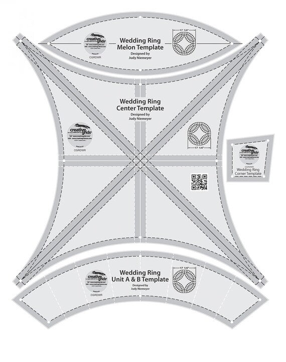Creative Grids Wedding Ring Templates