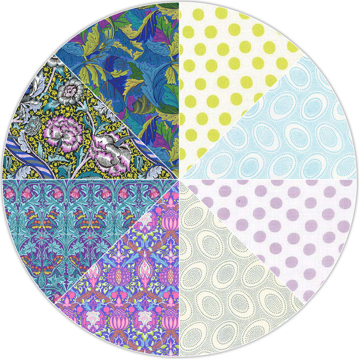 Q4 2026 Moonlit Currents in Kaffe Fabric Bundles