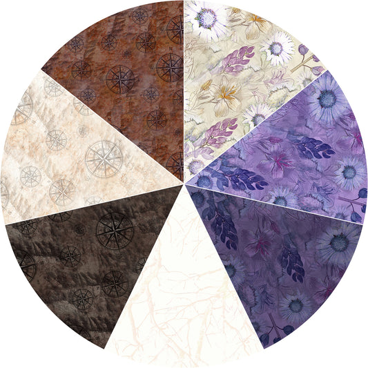 Q3 2027  Pocket Compass in Timeless Treasures Fabric Bundles