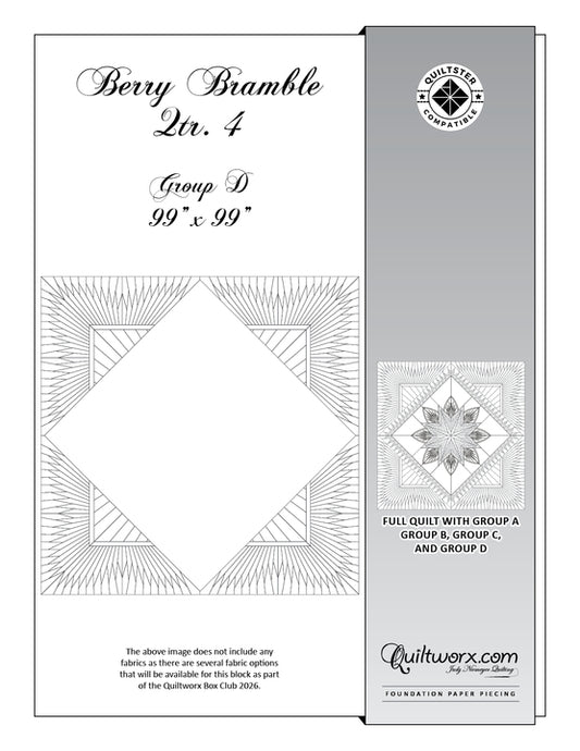 Q4 2026 / Berry Bramble Queen Expansion Pattern Only