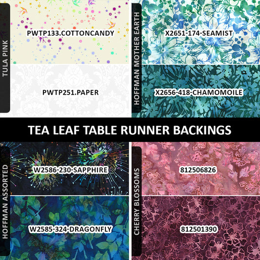 Q3 2026 / Tea Leaf Table Runner Backing