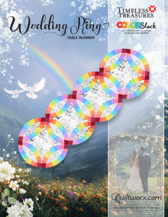 Q1 2026 / Wedding Ring Table Runner Full Kit and Pattern