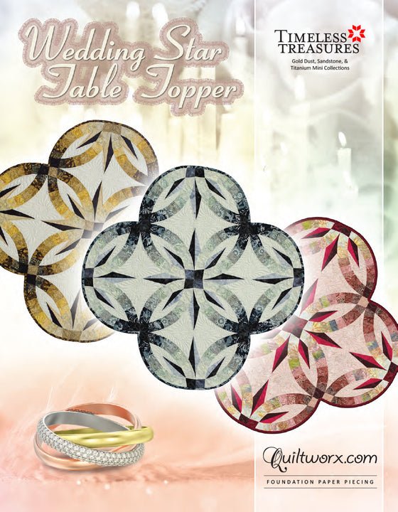 Q2 2026 / Wedding Star Table Topper Full Kit and Pattern